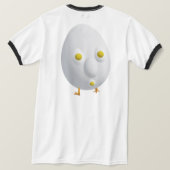 RG RA Eierkunst T-shirt (Design achterkant)