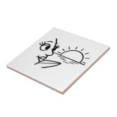 RG RA Eierkunst Tegeltje (Zijkant)