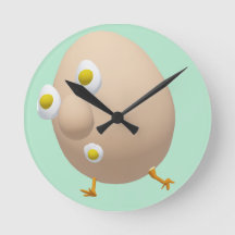 RG & RA Grappig Ei Karakter Schattig Ontwerp