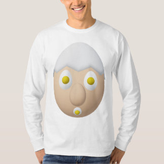 RG & RA Grappig Ei Karakter Schattig Ontwerp T-shirt