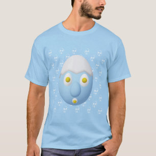 RG & RA Grappig Ei Karakter Schattig Ontwerp T-shirt