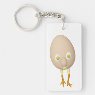 RG & RA Grappig Eige Karakter Lief Ontwerp Sleutelhanger