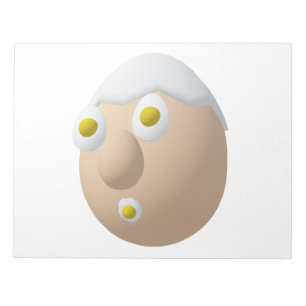 RG & RA Grappig Eipersonage Leuk Ontwerp Notitieblok