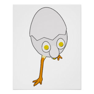 RG & RA Grappig Eipersonage Leuk Ontwerp Perfect Poster