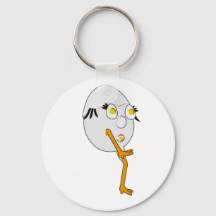RG & RA Grappig Eipersonage Leuk Ontwerp Sleutelhanger