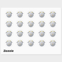 RG & RA Grappig Eipersonage Schattig Ontwerp