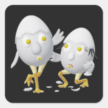 RG & RA Grappig Eipersonage Schattig Ontwerp