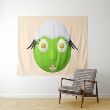 RG & RA Grappig Eipersonage Schattig Ontwerp