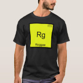 Rg - Reggae Grappig Chemie Element Symbool T-shirt (Voorkant)