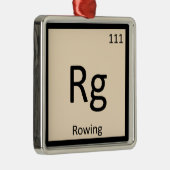 Rg - Tafelsymbool voor de groei van de sport Metalen Ornament (Rechts)