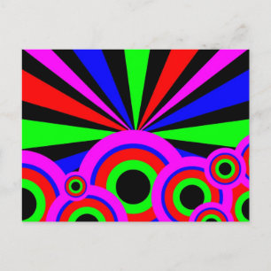 RGB-achtergrond Briefkaart