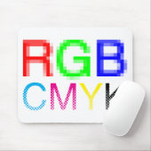 RGB-CMYK MUISMAT (Met muis)