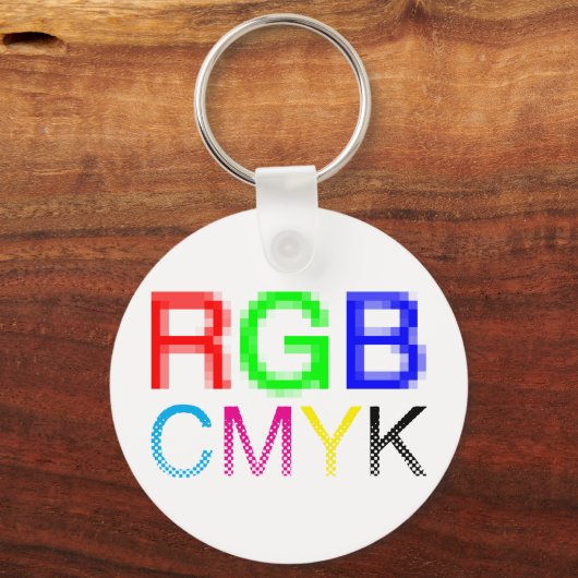 RGB-CMYK SLEUTELHANGER (Voorkant)
