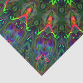 rgb colored mandala tissuepapier (Detail)