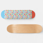 RGB Doodle Skateboard (Horizontaal)