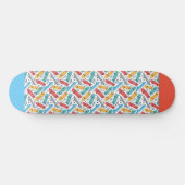 RGB Doodle Skateboard (Horizontaal)