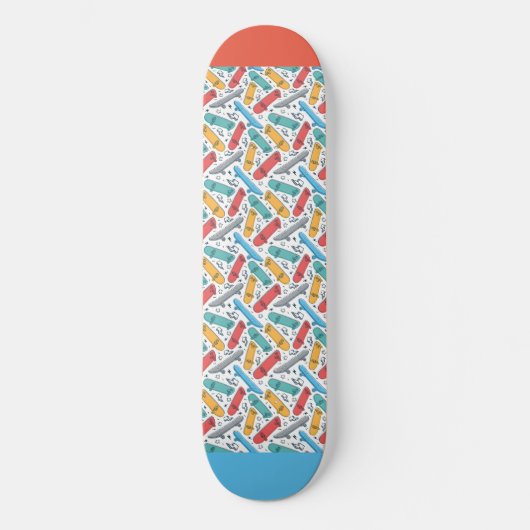 RGB Doodle Skateboard (Voorkant)