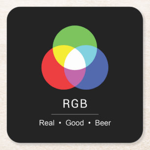 RGB Echt Goed Bier Ontwerper Onderzetter
