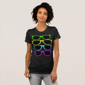  Rgb Fluo-zonnebrillen T-shirt (Voorkant volledig)