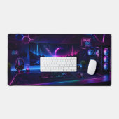 RGB Gaming Setup Illustratie XL Bureaumat (Keyboard & Muis)