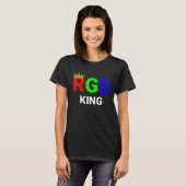 RGB King T-shirt (Voorkant volledig)