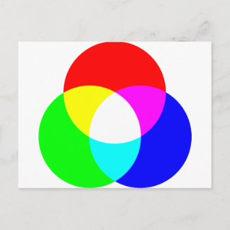 RGB-kleurenmodel Briefkaart