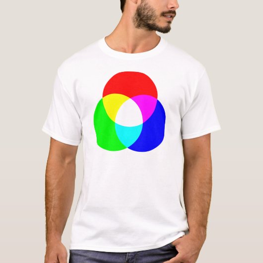 RGB-kleurenmodel T-shirt (Voorkant)