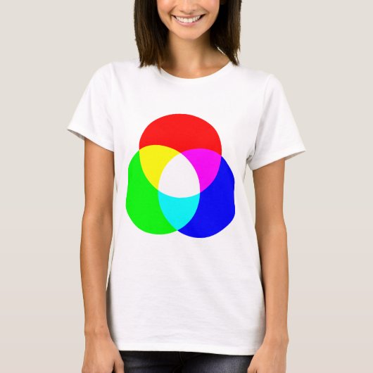 RGB-kleurenmodel T-shirt (Voorkant)