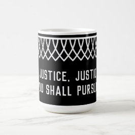 RGB Lace Collared Justice (Justitie) U streeft Koffiemok