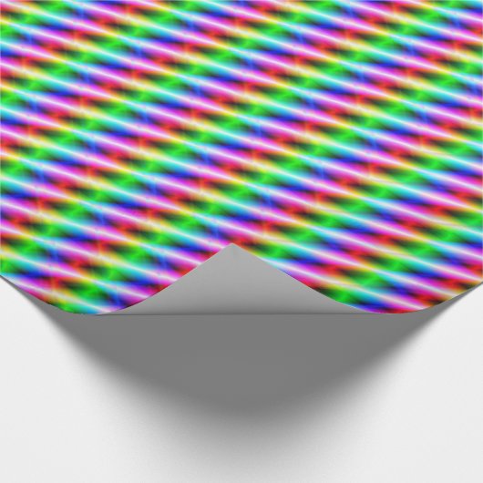RGB Neon Cadeaupapier (Hoek)