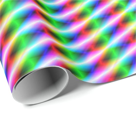 RGB Neon Cadeaupapier (Rol Hoek)