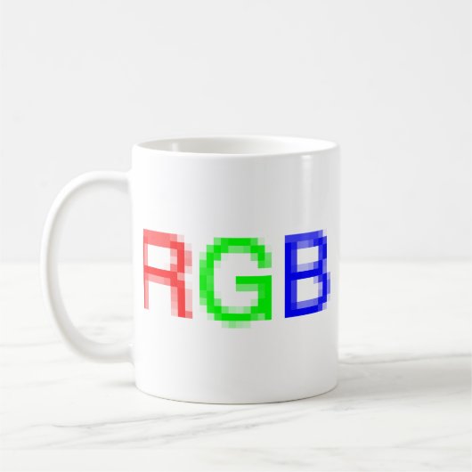 RGB-pixels Koffiemok (Links)