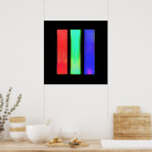 RGB (poster 24x24 inch) Poster (Keuken)