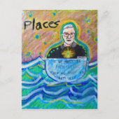 RGB Ruth Bader Ginsburg Als we Ruth minder moeten  Briefkaart (Voorkant)