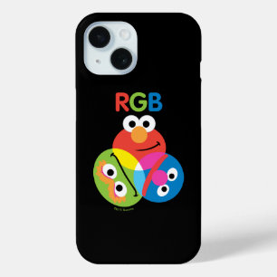 RGB Sesamstraat iPhone 15 Case
