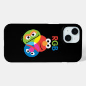RGB Sesamstraat Case-Mate iPhone Case (Achterkant (horizontaal))