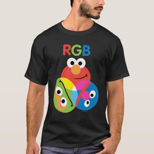 RGB Sesamstraat T-shirt (Voorkant)