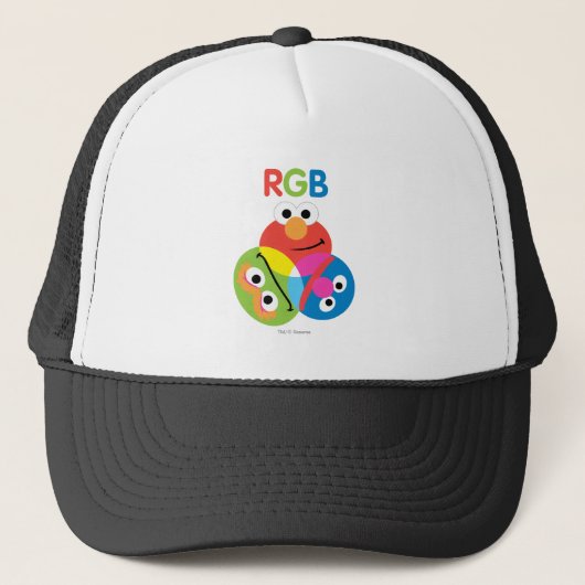 RGB Sesamstraat Trucker Pet (Voorkant)