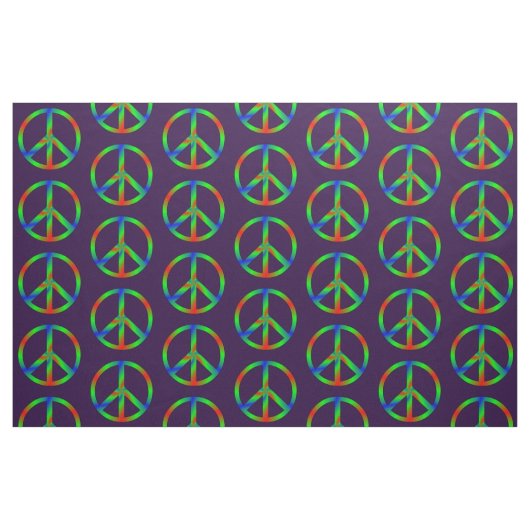 RGB-vredesteken Stof (Fat Quarter)