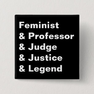 RGB was een legende Vierkante Button 5,1 Cm