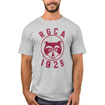 RGCA Mannen Basic T-shirt Red Logo