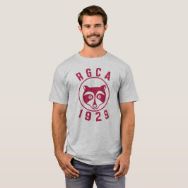 RGCA Mannen Basic T-shirt Red Logo