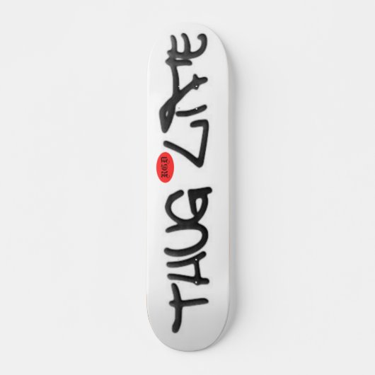 RGD Thug Life Persoonlijk Skateboard (Voorkant)