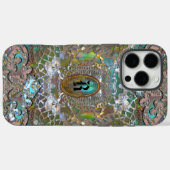 Rhadmache Monogram Case-Mate iPhone Case (Achterkant (horizontaal))