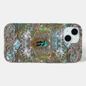 Rhadmache Monogram Case-Mate iPhone Case (Achterkant (horizontaal))