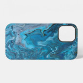 Rhapsodie in het turquoise iPhone hoesje (Achterkant horizontaal)