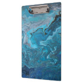 Rhapsodie in het turquoise klembord (Links)