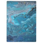 Rhapsodie in het turquoise klembord (Achterkant)