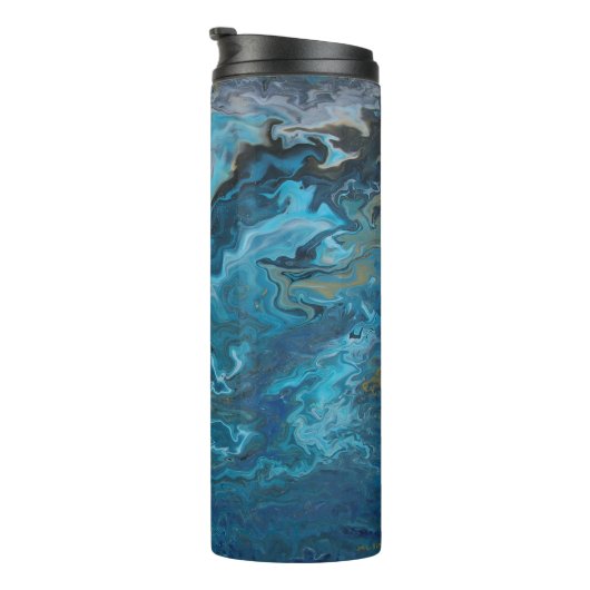 Rhapsodie in het turquoise thermosbeker (Geroteerd rechts)