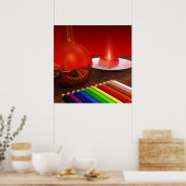 Rhapsodie in rood poster (Keuken)